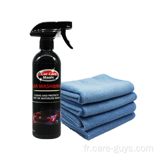 lavage de voiture et kit de cire cire polonaise de voiture